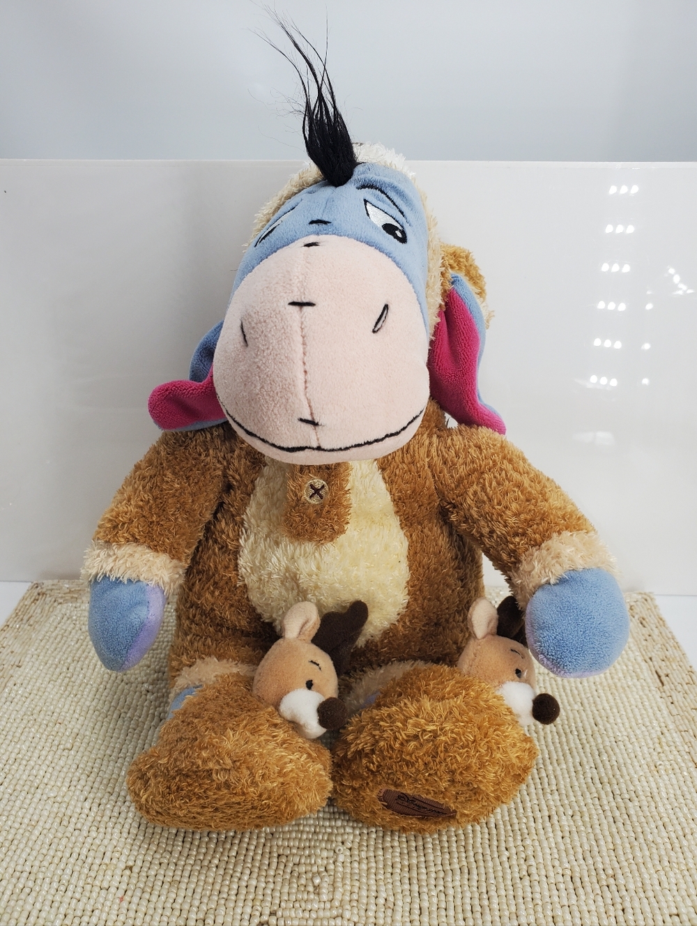 Eeyore Plush Reindeer Winnie the Pooh Disney Store Exclusive Plush NWT (NAV1)